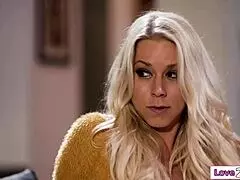 aww my petite 18+ latina stepdaughter with small tits sneaks licks on mommy's shaved pussy 😘