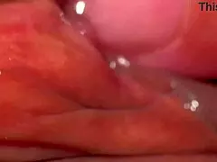 Amateur japanese wife licks shaved pussy close up 343 days post virginity loss?