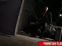 Will Tile Drowns Mature Alura Jenson's Huge Tits In Thick Cum Load