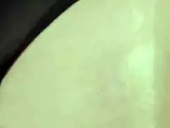 stepmom bends over in pov as her big ass takes hard doggystyle pounding ending in deep creampie