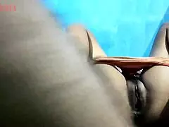 Firm Young Girlfriend Teases Closeup Thrills