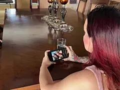 busty latina milf catches hubby cheating now she rides bbc 😈 part 1