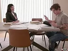 Oops got distracted by your massive teacher boobs again 👅🍒💋