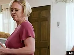 mature stepmom dee williams caught watching anal porn by stepson 😈🍑