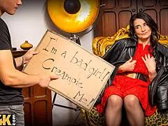 she lured him in with her squid game costume before intense creampie finish