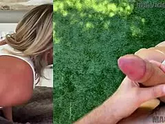 Hey sexy soccer milf, wanna play with my huge balls before i rip that pussy!? Andi Avalon Jmac