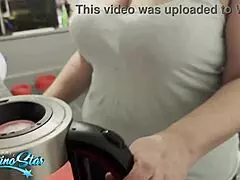 Cheating BbW Wife's First Anal Favor Moans for Neighbor