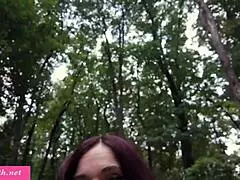 Does Hot Milf Jeny Smit Crave Anal Dildo Deep in Forest While Teasing?