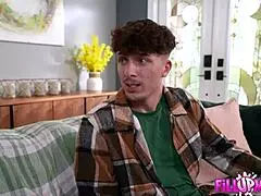 imagine my talking penis talking stepmom into interracial 3some doggystyle monster cock ride