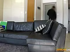 big tits nubian milf slurps cock sloppy then bends over for hardcore pov pussy railing 😍🍆💦