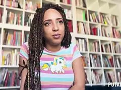 gorgeous mulata luna blackx drains torbe's load after putalocura's steamy interview