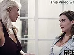 huge boobs bbw milf lost bet n has rough threesome with busty bff i think