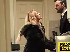 i destroy blonde czech milf brittany bardot's ass in brutal anal