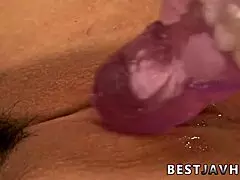 japanese blonde yuno shirasu, feel how tight your shaved pussy gets fingered?