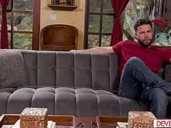 Stepdad Pounds Petite Teen Stepdaughter's Pussy While Stepmom Away