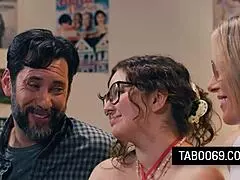 What if stepmom cory chase welcomes leana lovings with wide open legs?