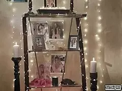 Big Tits Babysitter Freaked By Old Man's Creepy Pictures Room Threesome