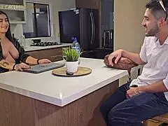 bbw stepmom takes first double penetration from two stepsons humiliating cuckold watch