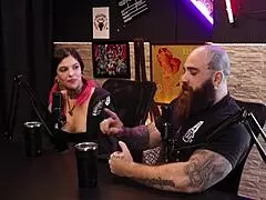 insane deepthroat action from qween and iron biker hottest sensual cast moments part 9 on sheer red