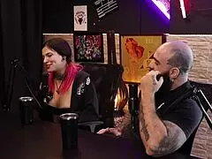 insane deepthroat action from qween and iron biker hottest sensual cast moments part 9 on sheer red