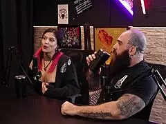 insane deepthroat action from qween and iron biker hottest sensual cast moments part 9 on sheer red