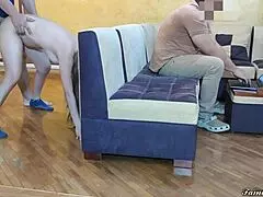 La esposa de mi hermano mi cuñada hermosa gets fucked NTR style