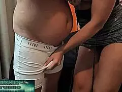 that naughty granny urach teases with big cock quickie