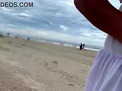 A Stranger Milf Jerks Monster Cock Pov Close Up Public Outdoor Handjob Big Natural Tits Cumshot