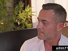 hey horny boss, want angelika grays' tight anal ass bent over doggystyle as extra cum treat?