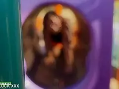 Nicole Santana Fucks Big Booty Black Milf In Playground Car