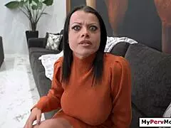 Does Busty Stepmom's Flirt Lead to Step-Son Pounding?