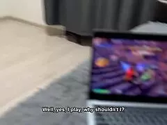 stepmom's card trap turns me into her deepthroat creampie toy