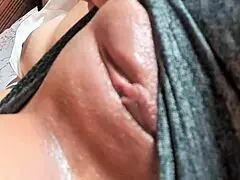married latina neighbor strips big tits for secret homemade recording