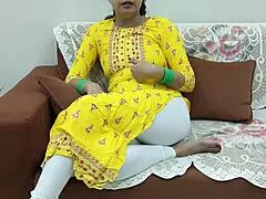 indian stepmom and stepson get naughty with hindi dirty talk and wild fucking