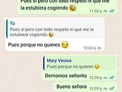 doña mary sends steamy whatsapp under skirt vid then i pound her wet mexican milf pussy hard