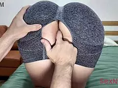 what happens when bubble butt stepmom finds you home alone and horny for her curves