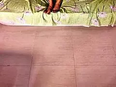 Brunette Uttaran20 aches with desire in steamy FFM threesome fantasy on vacation