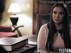 cheating busty milf seduces priest begging forgiveness with sex