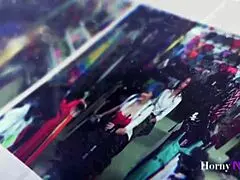 Busty Asian Cop Punished Bent Over by Blackmailed Shoplifting Teen Threesome!