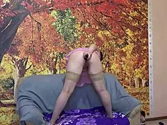 i crave big black dildo stretching my shaved pussy asshole to orgasm