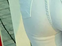 MET HOT MILF IN PARK AT CHRISTMAS - SHE RODE MY BIG COCK!