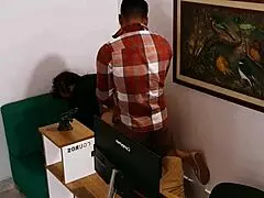 hot latina stepmom's curvy fat ass and big natural tits get pounded hard in taboo interracial roleplay fuck