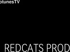 Ever wonder how red cat milf squirms tied up on homemade fuck machine?