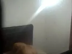 i secretly filmed stepsister riding stepdad's cock cowgirl style through bedroom door voyeur