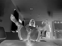 Heart pounding as busty latina Tokyo Lynn seduces roommate for deep milf creampie