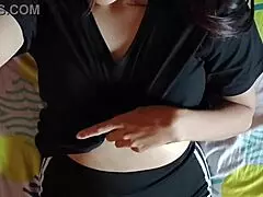 Isn't this sad 18 year old latina stepsister's big ass tempting in pajamas after breakup?