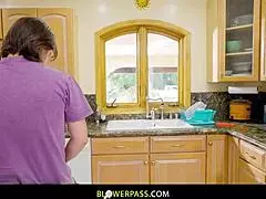 stepmom catches stepson's secret desire