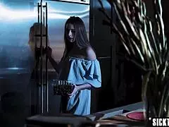 Sexy Petite Teen Kyler Quinn Teases Before Blowjob