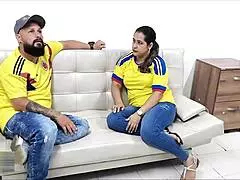 ayy mira como me cojo a mi cuñada perra en las nalgas con semen goteando!!