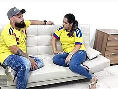 ayy mira como me cojo a mi cuñada perra en las nalgas con semen goteando!!